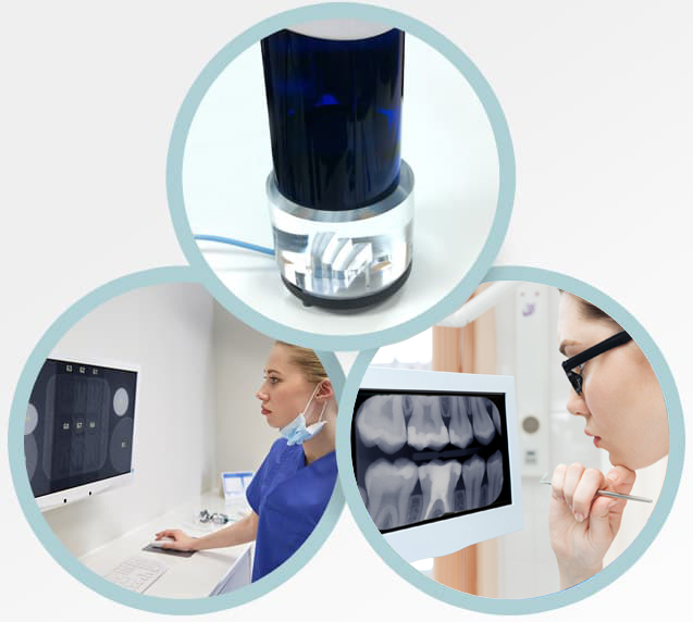 Dentists using the Dental Phantom X Ray machine by Dr. Nosil
